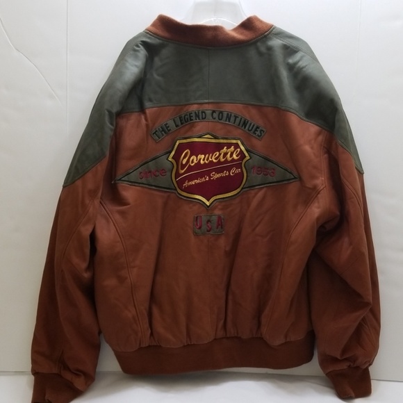 leather corvette jacket